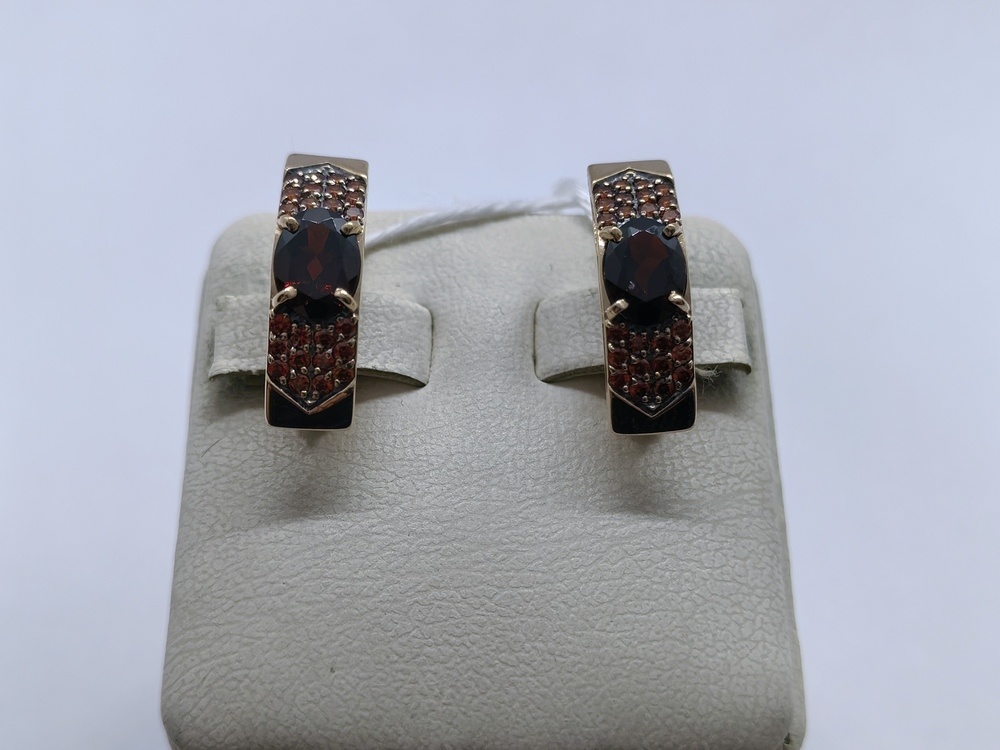 СЕРЬГИ С КАМНЯМИ (Au 585)