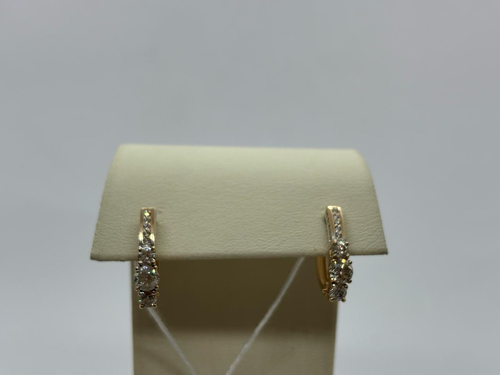 СЕРЬГИ БРИЛЛИАНТ (Au 585)