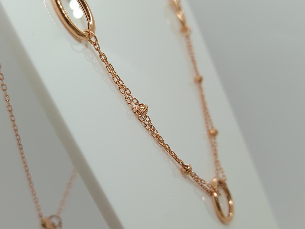 КОЛЬЕ БЕЗ КАМНЯ (Au 585)