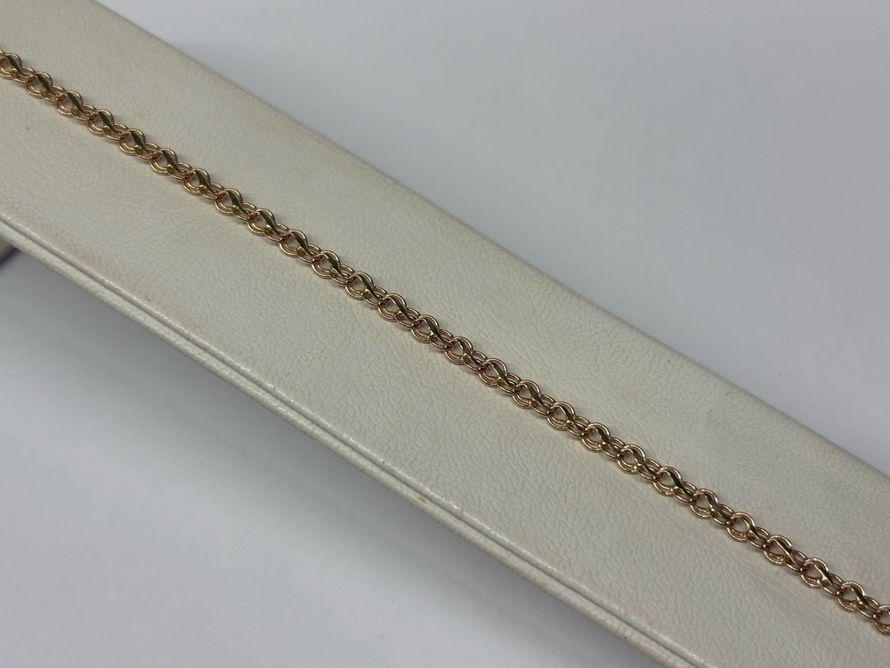 БРАСЛЕТ ПУСТОТЕЛЫЙ Кардинал (Au 585)