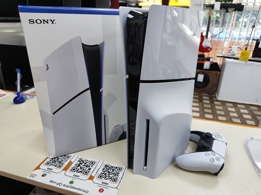 Игровая приставка PlayStation 5 Slim 1TB (С дисководом)