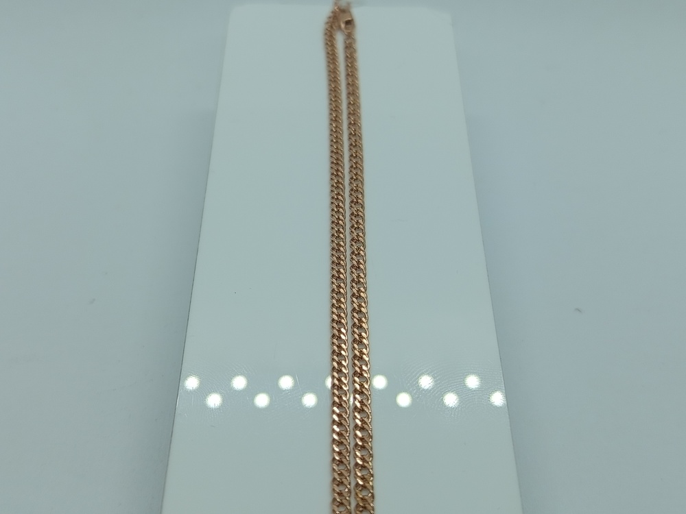 ЦПР2585 ЦЕПЬ ПУСТОТЕЛАЯ Ромб двойной (Au 585)