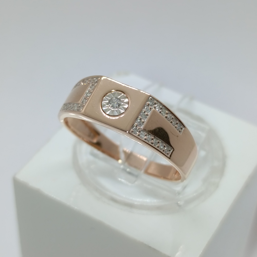 КОЛЬЦО БРИЛЛИАНТ Au 585