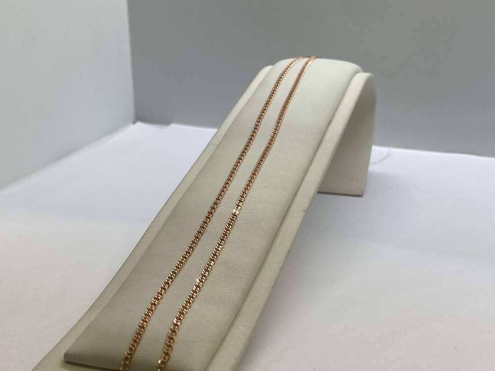 ЦЕПЬ ПОЛНОВЕСНАЯ Ромб двойной (Au 585)