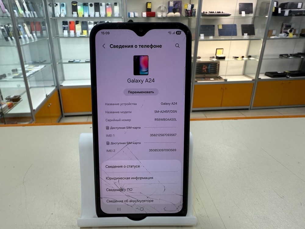 Смартфон Samsung Galaxy A24 6/128Gb