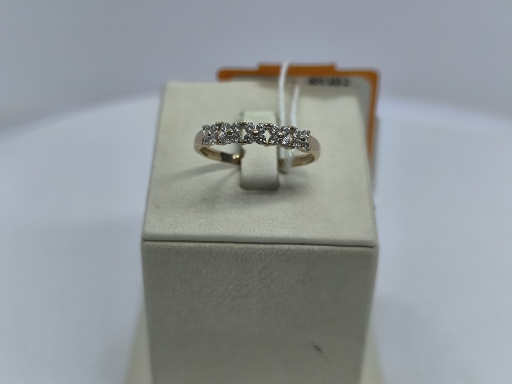 КОЛКМИ585 КОЛЬЦО С КАМНЯМИ (Au 585)