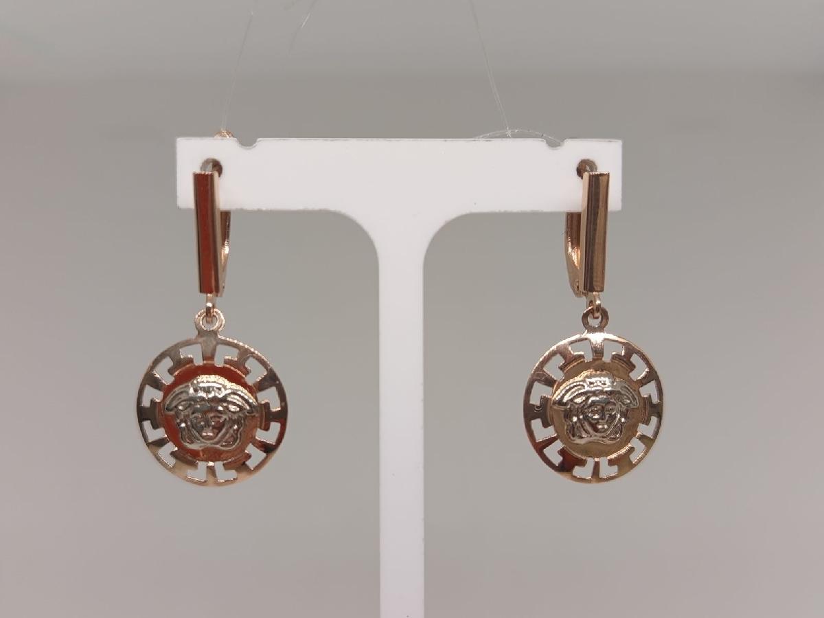 СЕРЬГИ БЕЗ КАМНЯ (Au 585)