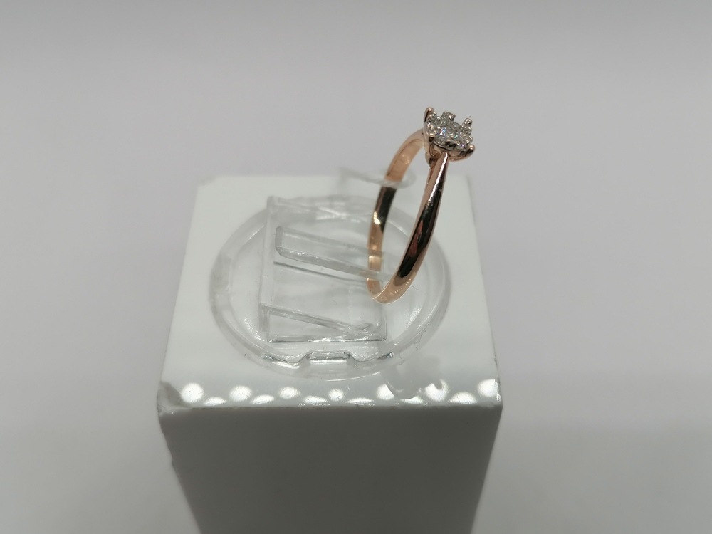 КОЛЬЦО БРИЛЛИАНТ Au 585