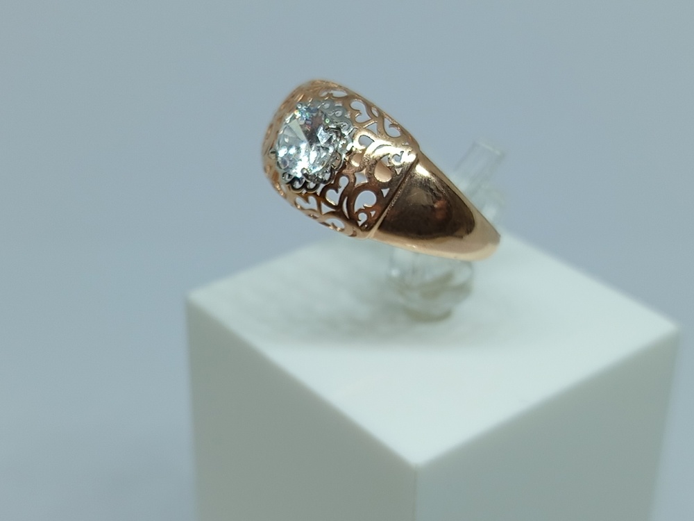 КОЛЬЦО С КАМНЕМ (Au 585)