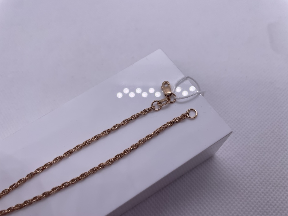 БЛВР585 БРАСЛЕТ ПОЛНОВЕСНЫЙ Веревка (Au 585)