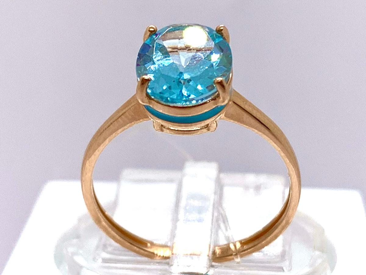 КОЛЬЦО С КАМНЕМ (Au 585)