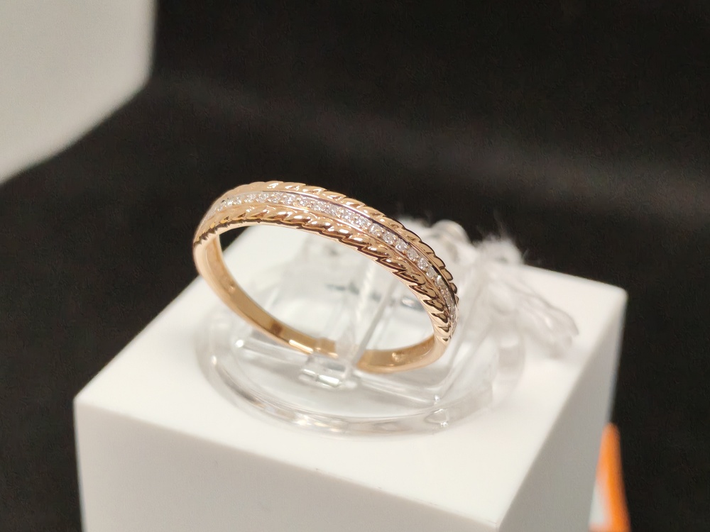 КОЛЬЦО БРИЛЛИАНТ Au 585