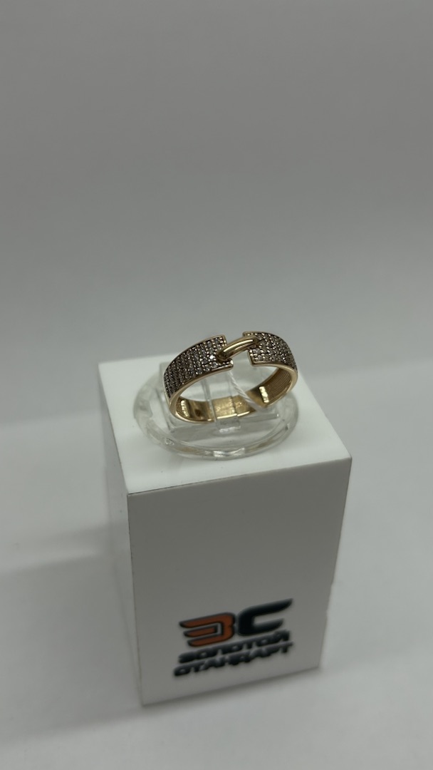 КОЛКМИ585 КОЛЬЦО С КАМНЯМИ (Au 585)
