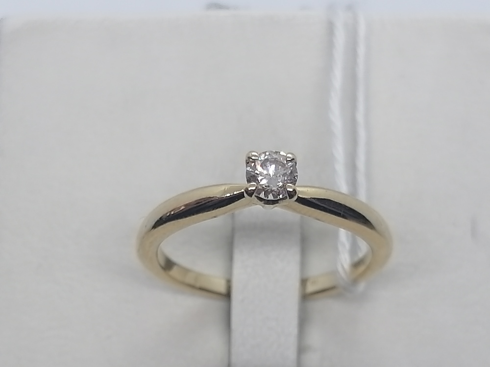 КОЛЬЦО БРИЛЛИАНТ Au 585