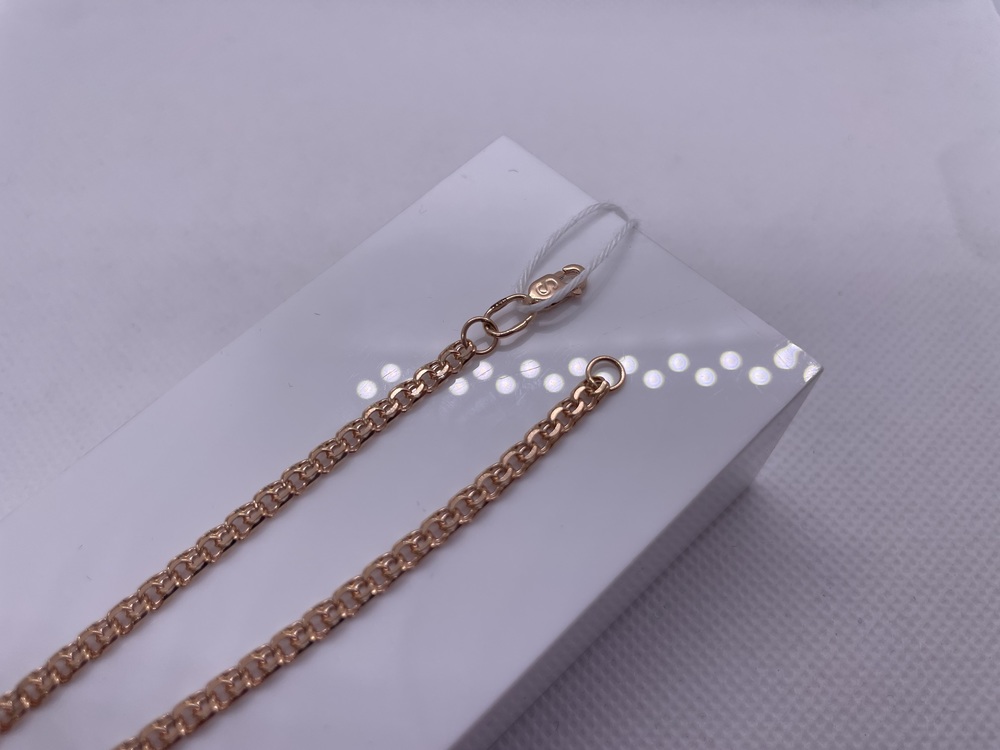 БЛБ585 БРАСЛЕТ ПОЛНОВЕСНЫЙ Бисмарк (Au 585)