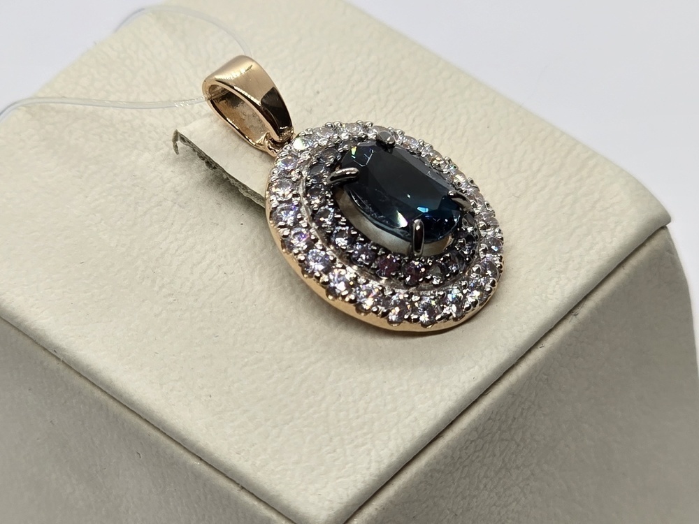 ПОДВЕСКА С КАМНЯМИ (Au 585)