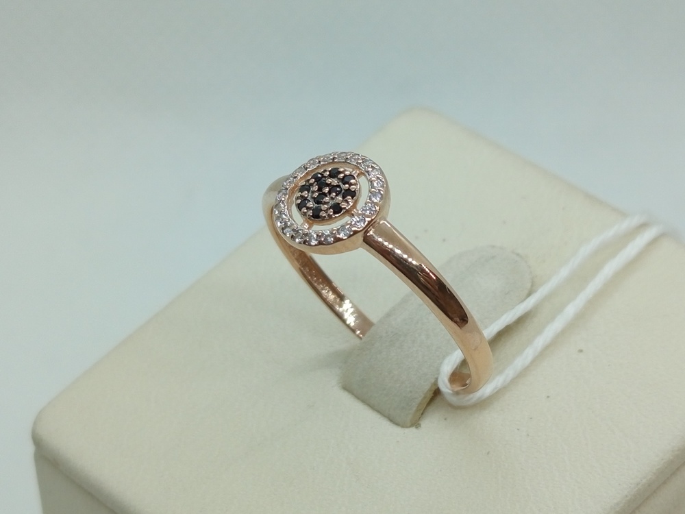 КОЛКМИ585 КОЛЬЦО С КАМНЯМИ (Au 585)