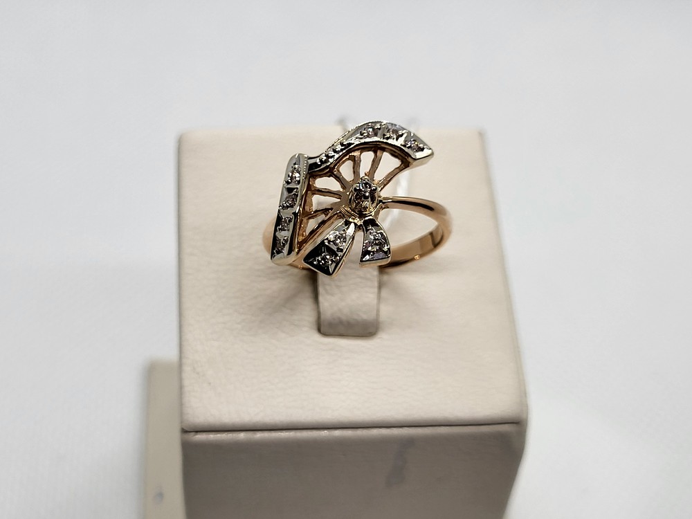 КОЛЬЦО БРИЛЛИАНТ Au 585