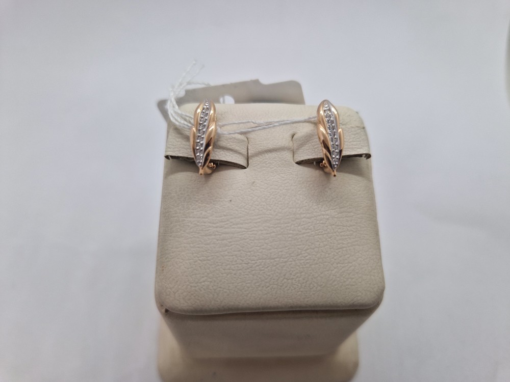 СЕРЬГИ С КАМНЯМИ (Au 585)