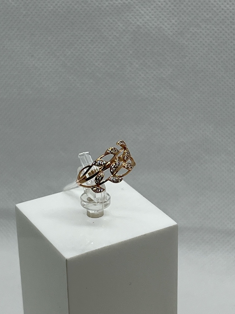 КОЛКМИ585 КОЛЬЦО С КАМНЯМИ (Au 585)