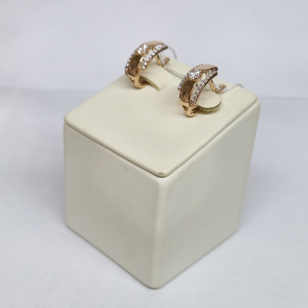 СЕРЬГИ С КАМНЯМИ (Au 585)