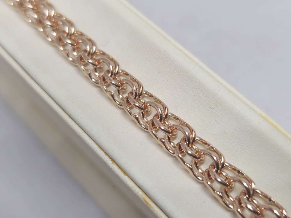 БРАСЛЕТ ПОЛНОВЕСНЫЙ Бисмарк (Au 585)