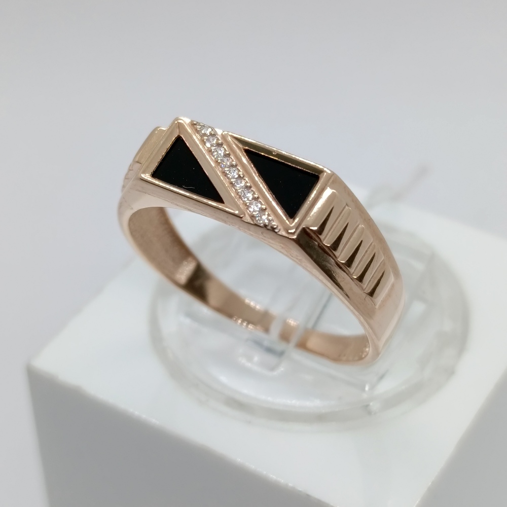 ПЕЧКМИ375 ПЕЧАТКА С КАМНЯМИ (Au 375)