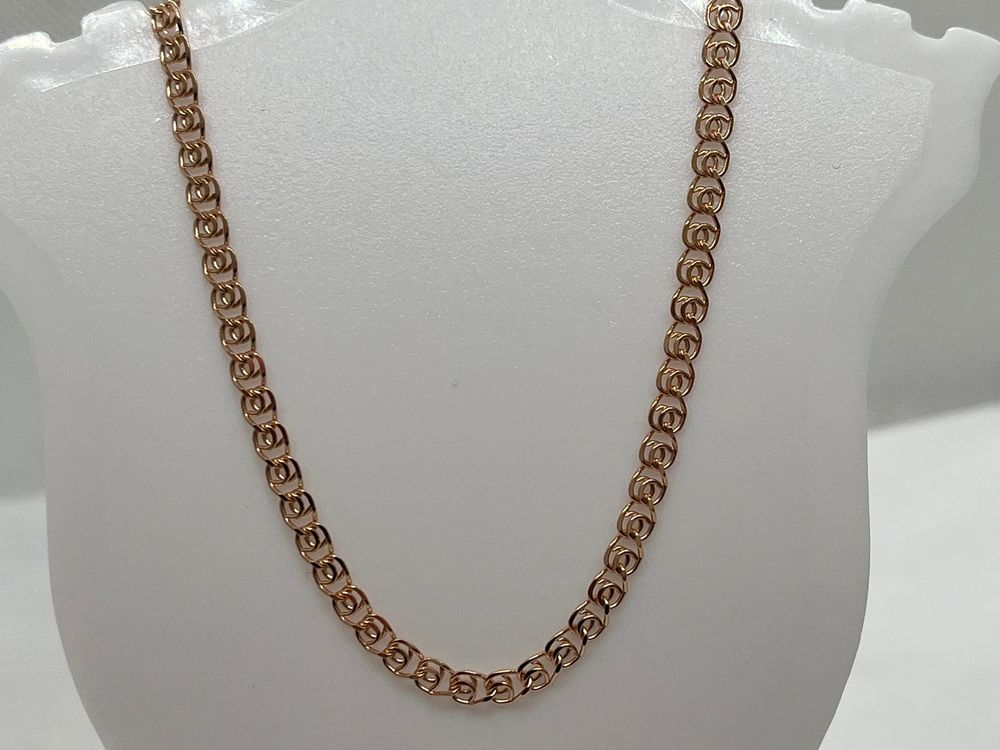 ЦЕПЬ ПУСТОТЕЛАЯ Лав (Au 585)