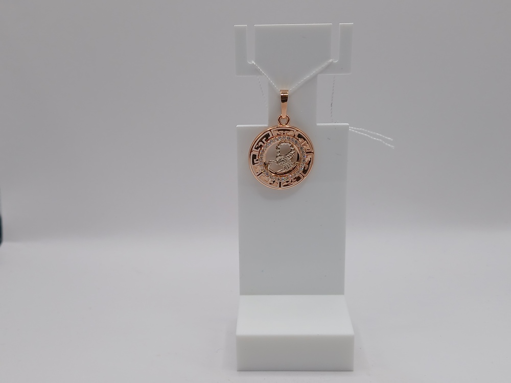 ПОДВЕСКА ЗНАК ЗОДИАКА СКОРПИОН (Au 585)