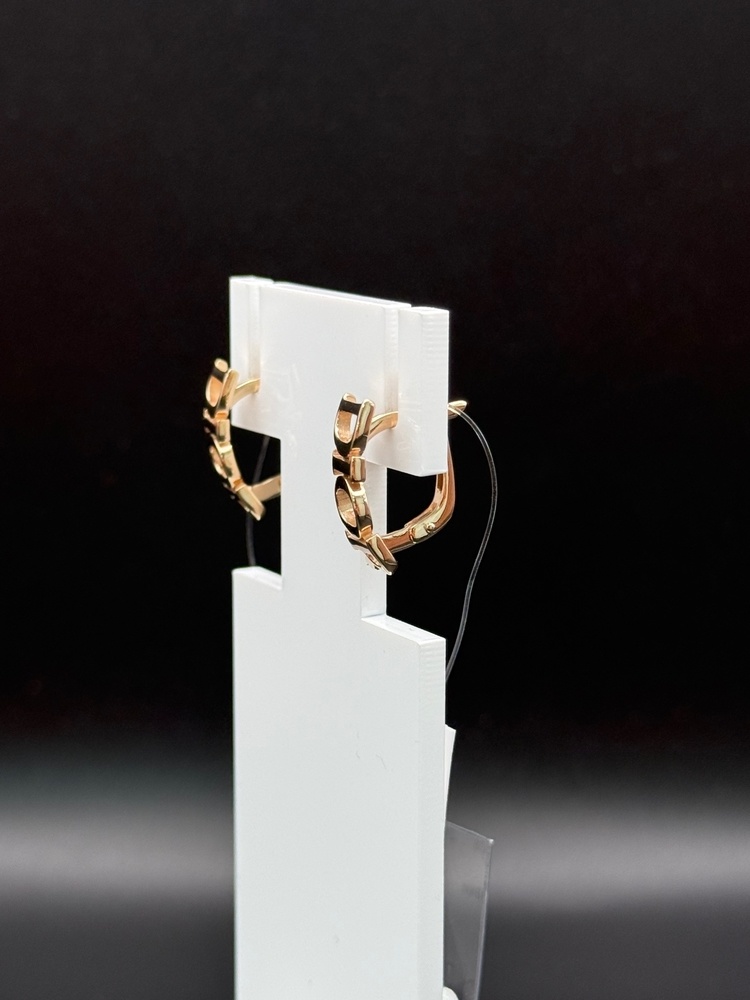 СЕРЬГИ БЕЗ КАМНЯ (Au 585)