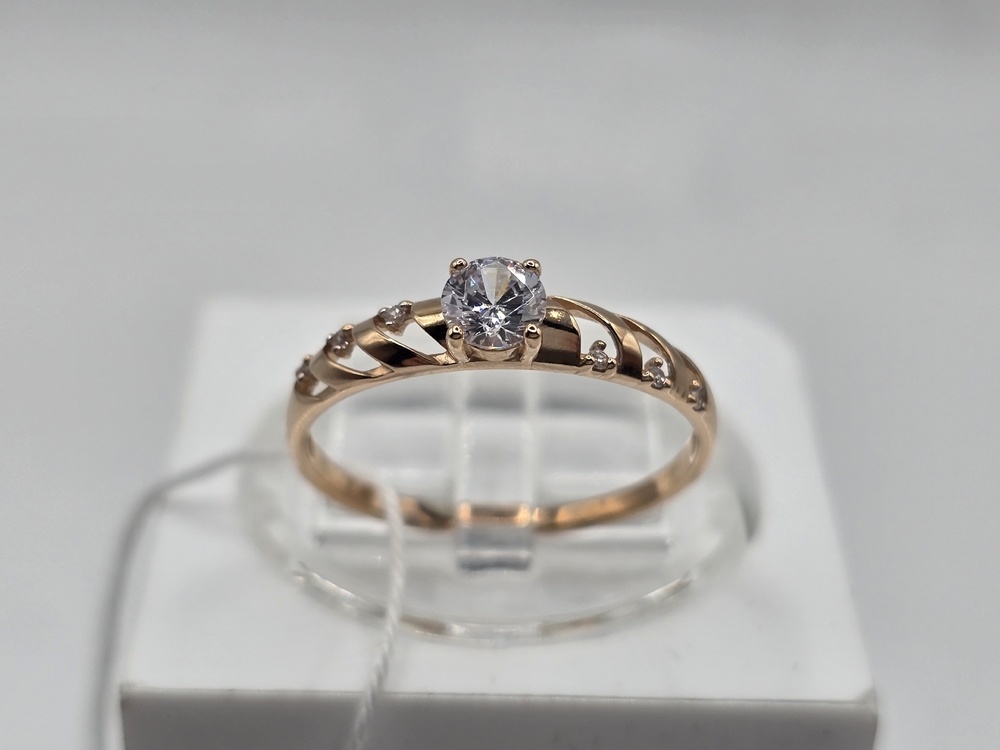 КОЛКМИ585 КОЛЬЦО С КАМНЯМИ (Au 585)