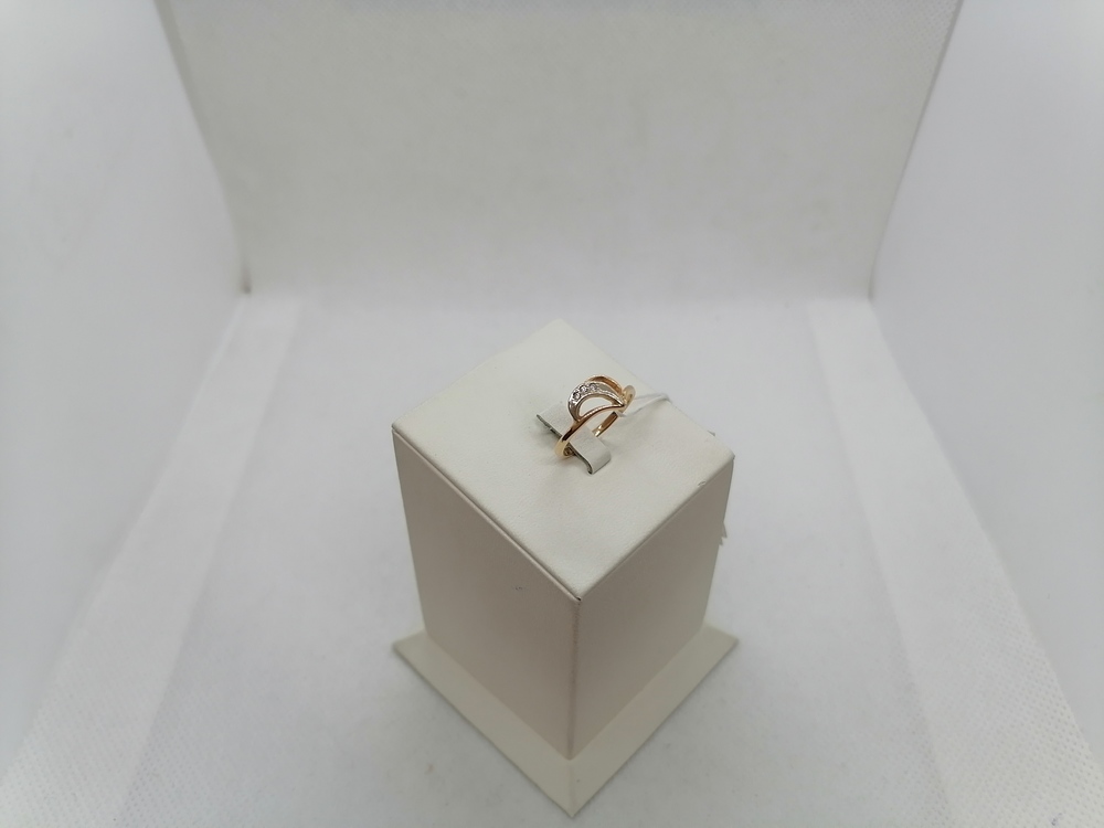 КОЛКМИ585 КОЛЬЦО С КАМНЯМИ (Au 585)