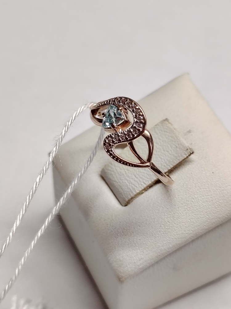 КОЛКМИ585 КОЛЬЦО С КАМНЯМИ (Au 585)