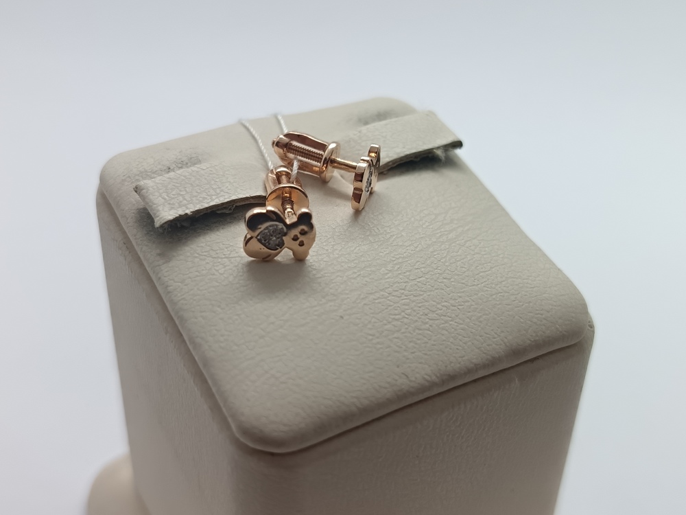 СЕРЬГИ ПУСЕТЫ (Au 585)