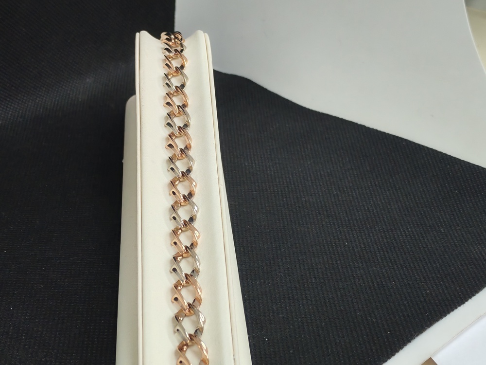 БРАСЛЕТ ПОЛНОВЕСНЫЙ Фантазия Au 585