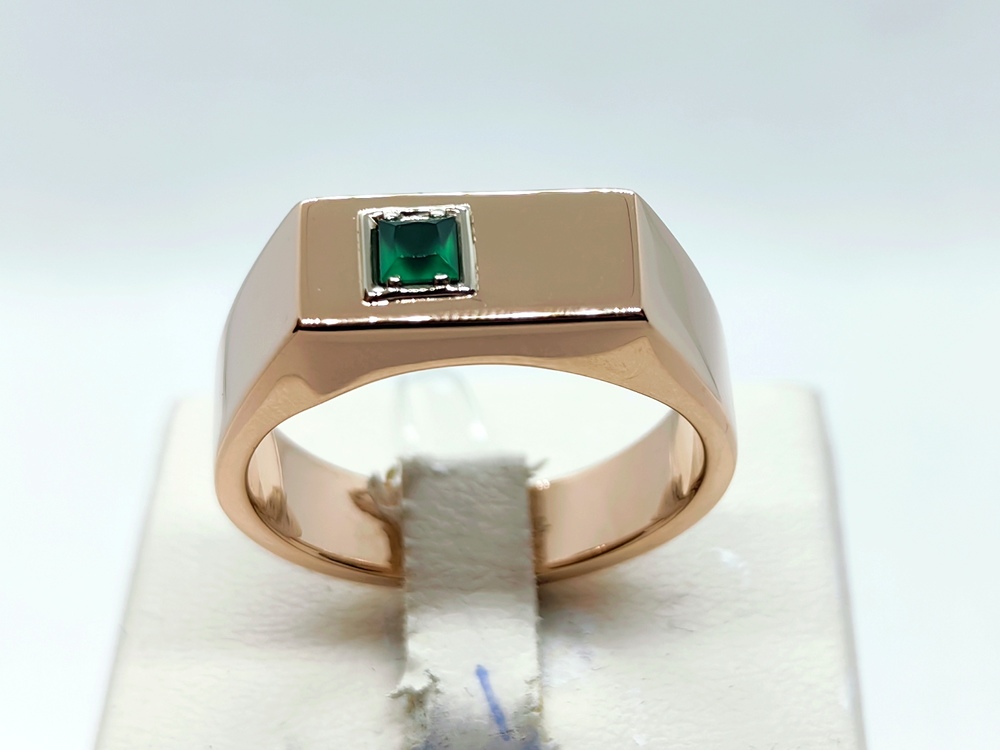 КОЛЬЦО ПЕЧАТКА с камнем (Au 585)