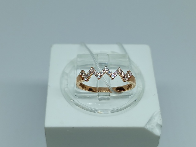 КОЛКМИ585 КОЛЬЦО С КАМНЯМИ (Au 585)