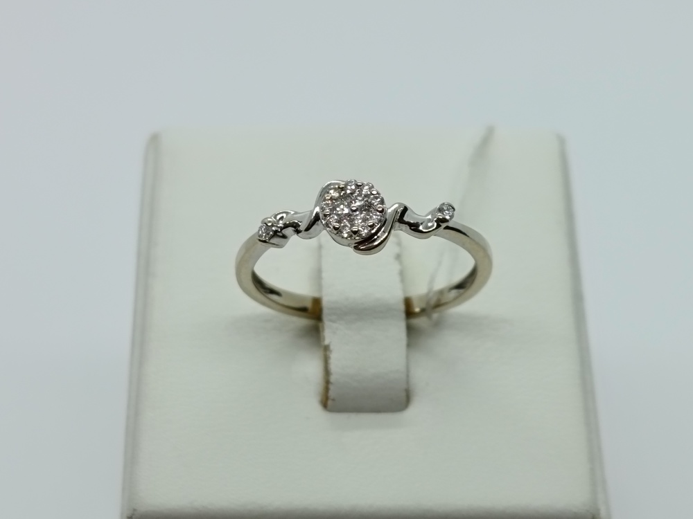 КОЛЬЦО БРИЛЛИАНТ Au 585