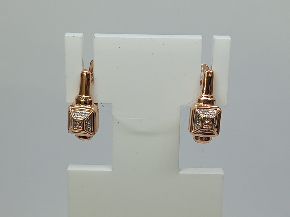 СЕРЬГИ С КАМНЯМИ (Au 585)