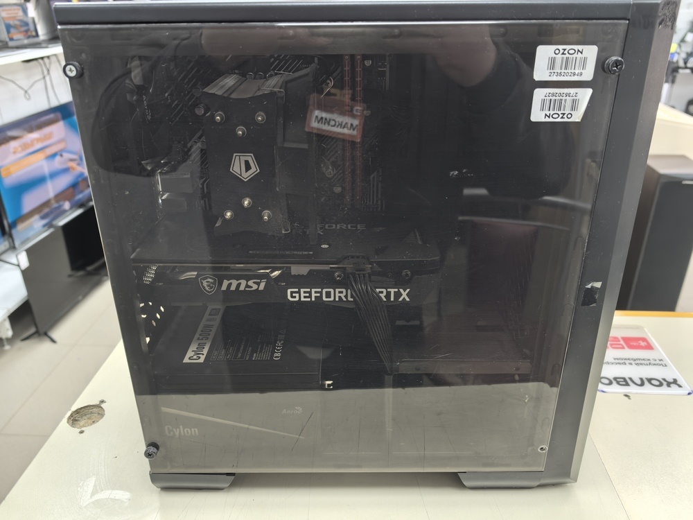 Системный блок Noname; Core i3-10105F, GeForce RTX 3060, 16 Гб, 512 GB, 250 Гб