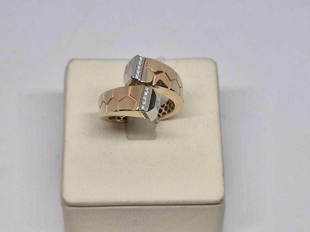 КОЛКМИ585 КОЛЬЦО С КАМНЯМИ (Au 585)