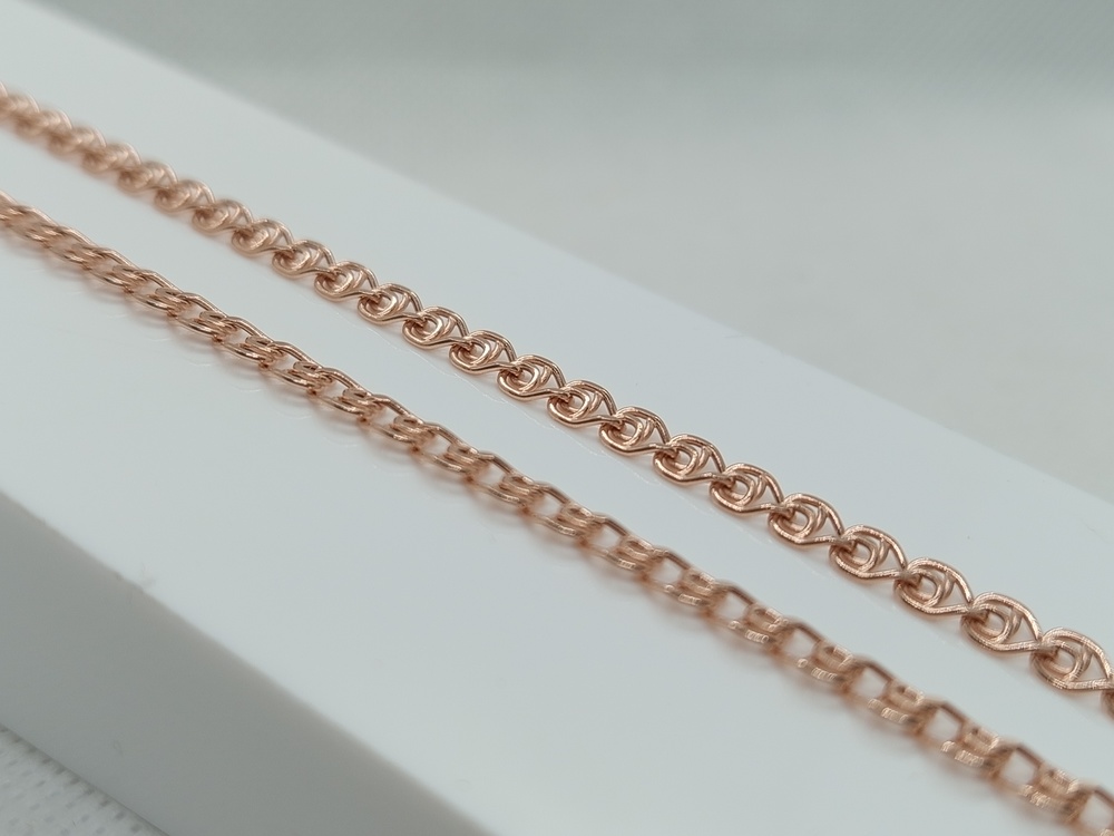 ЦЕПЬ ПУСТОТЕЛАЯ Лав (Au 585)