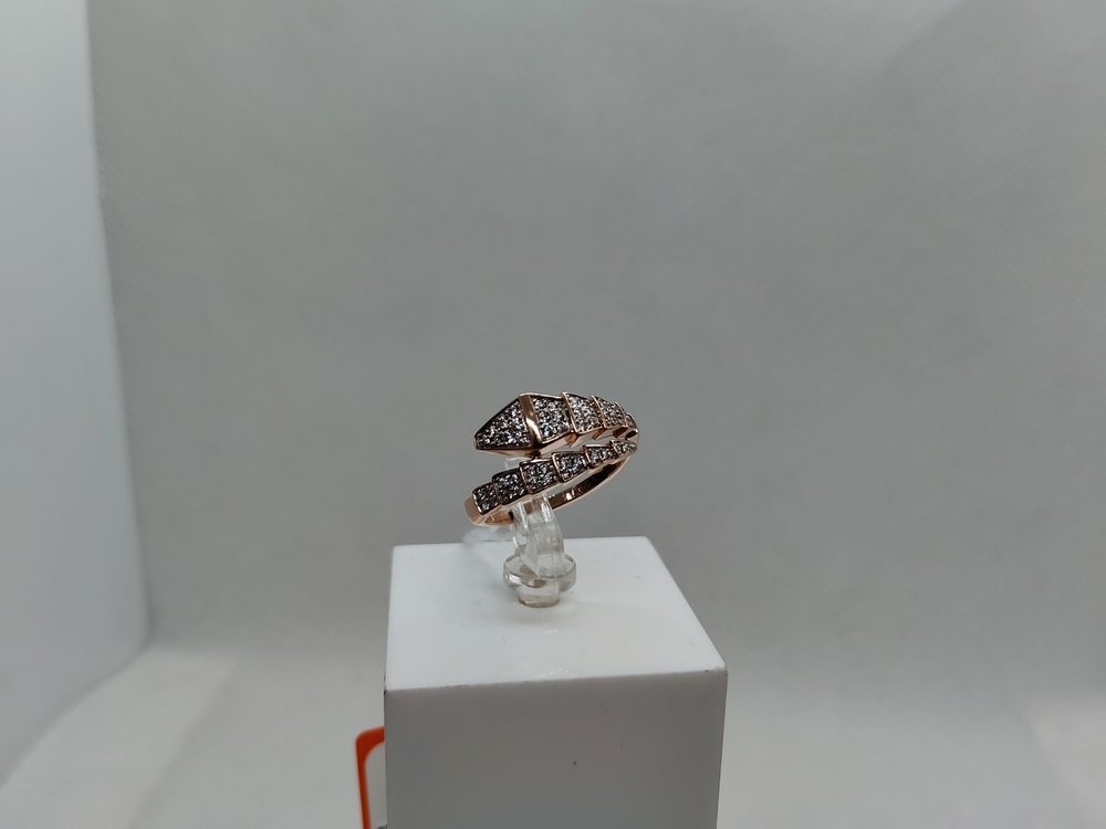 КОЛКМИ585 КОЛЬЦО С КАМНЯМИ (Au 585)
