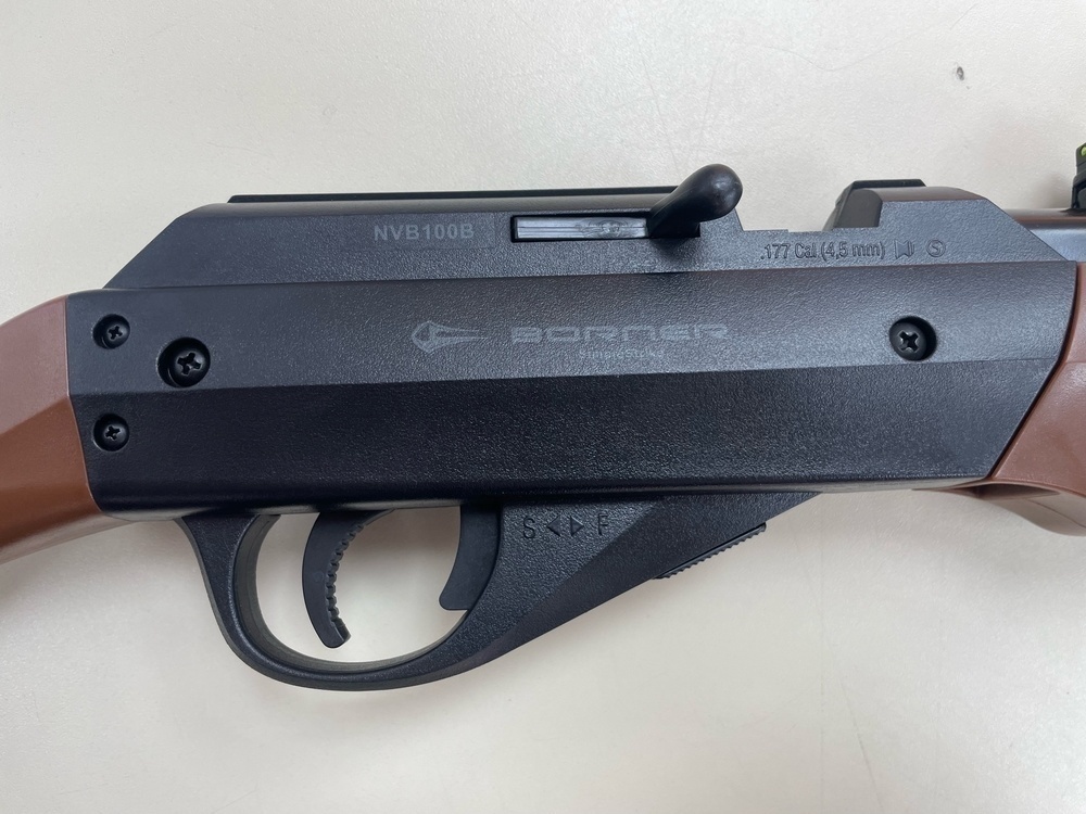 Пневматическая винтовка Borner SimpleStrike, Brown cal. 4,5 мм, 3Дж. (pump)