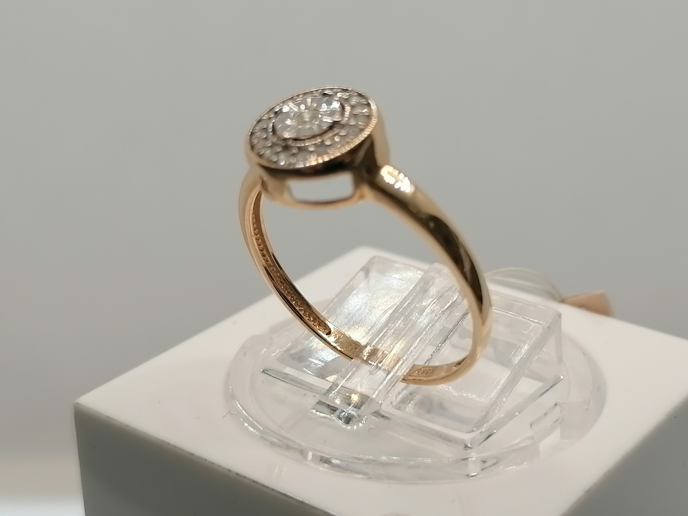 КОЛЬЦО БРИЛЛИАНТ (Au 585)