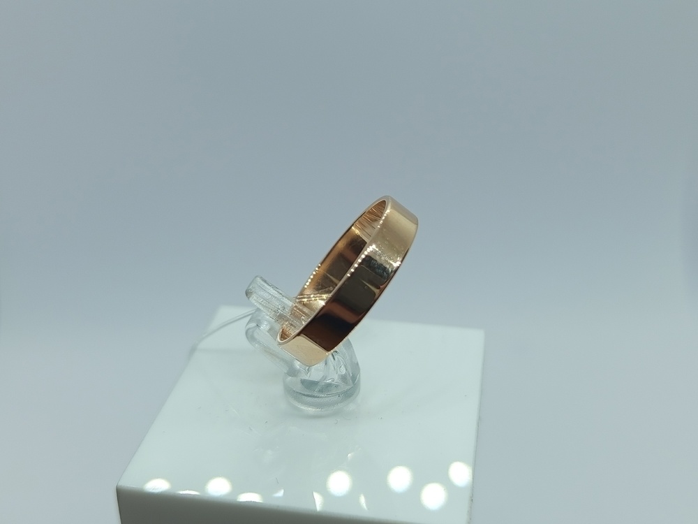 КОЛЬЦО ОБРУЧАЛЬНОЕ без камня (Au 585)