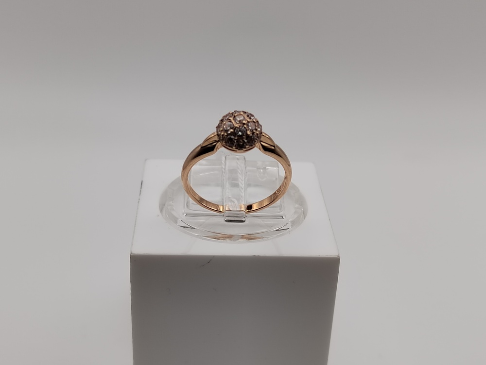 КОЛКМИ585 КОЛЬЦО С КАМНЯМИ (Au 585)