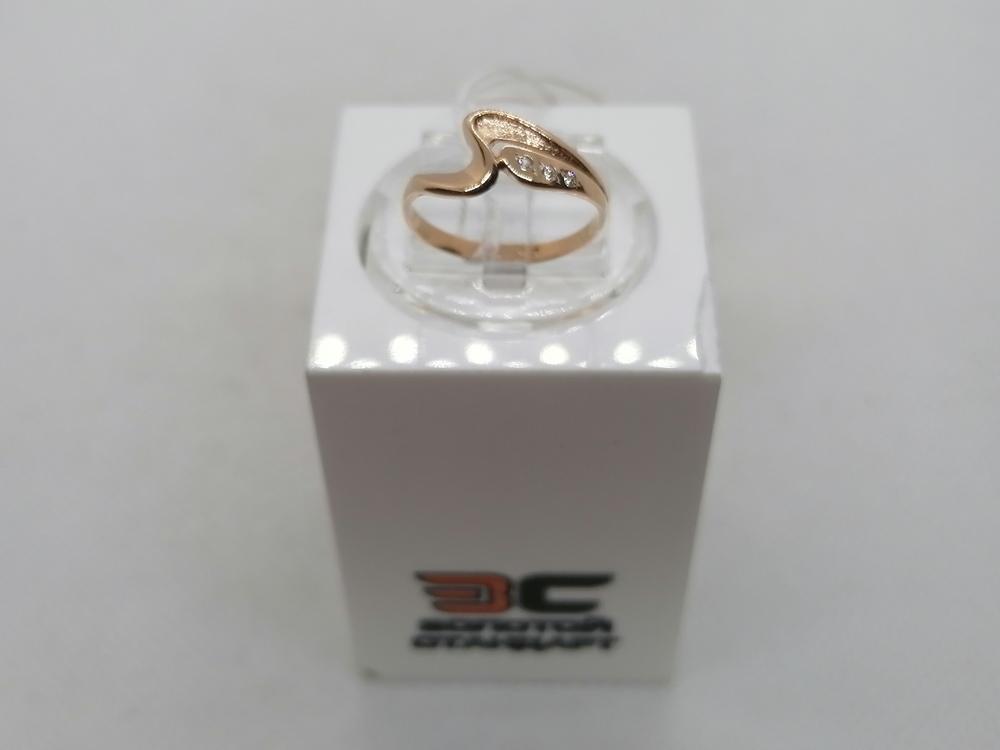 КОЛКМИ585 КОЛЬЦО С КАМНЯМИ (Au 585)
