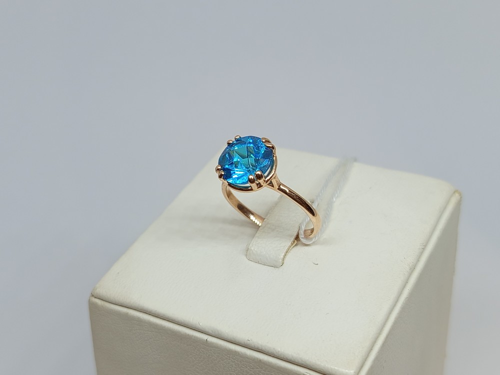 КОЛЬЦО С КАМНЕМ (Au 585)