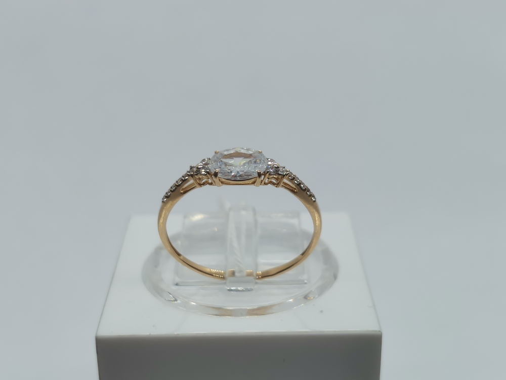 КОЛКМИ585 КОЛЬЦО С КАМНЯМИ (Au 585)